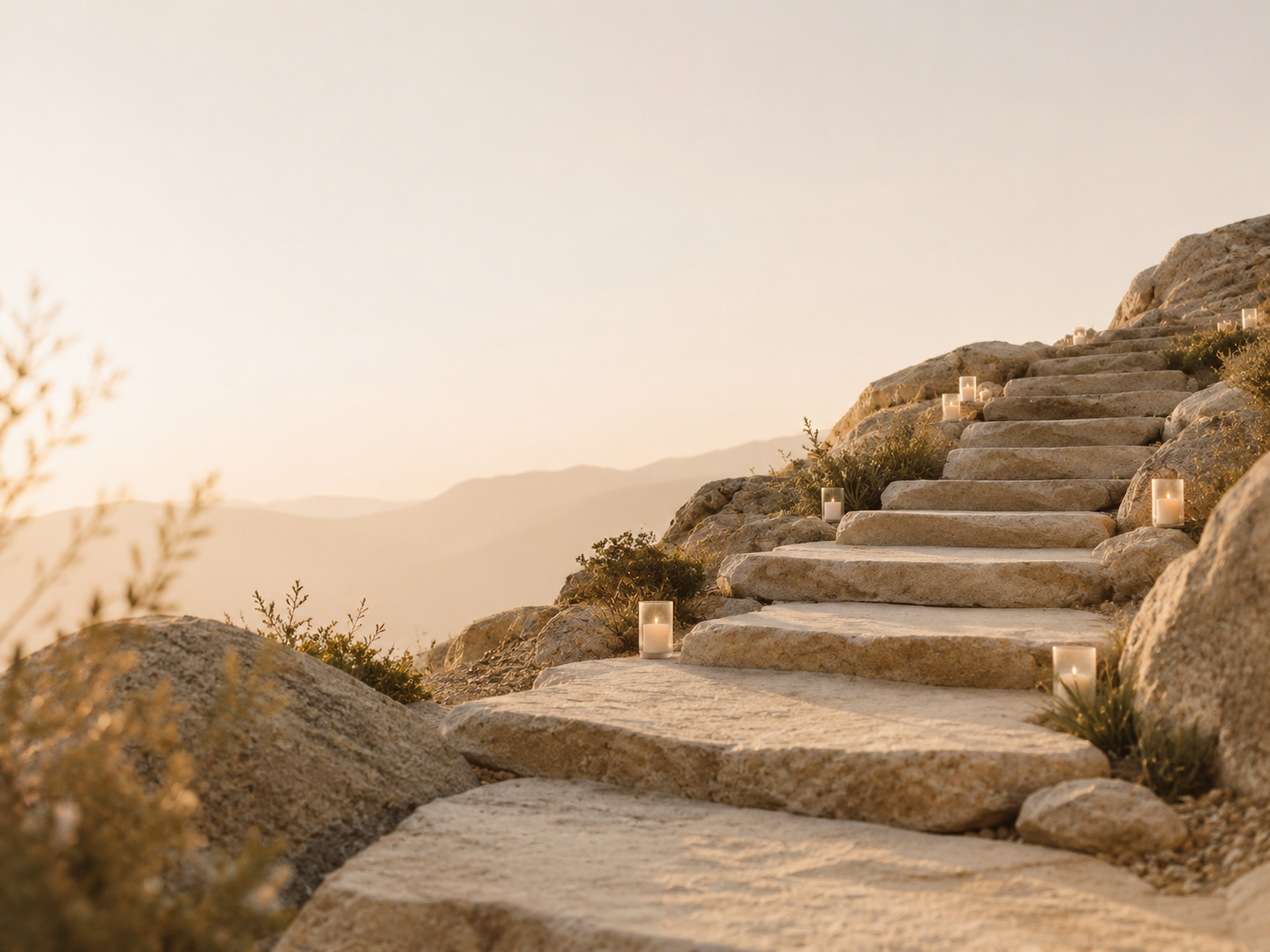 Everyday Enlightenment Coaching represented by a lighted path